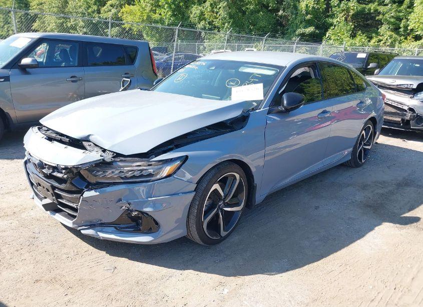 Photo 2 of 2022 Honda Accord SPORT SPECIAL EDITION (VIN 1HGCV1F4XNA053340)