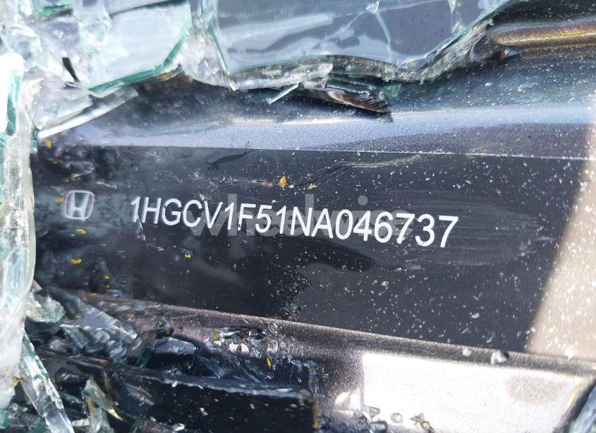 Photo 9 of 2022 Honda Accord EX-L (VIN 1HGCV1F51NA046737)