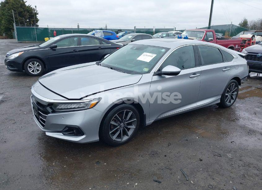 Photo 2 of 2021 Honda Accord EX-L (VIN 1HGCV1F52MA005905)