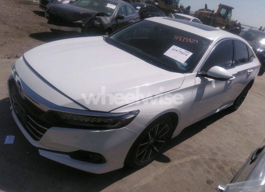 Photo 2 of 2021 Honda Accord EX-L (VIN 1HGCV1F54MA039778)