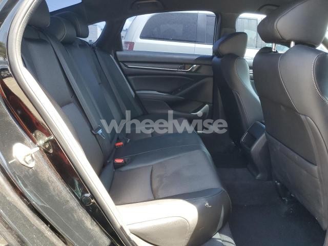 Photo 10 of 2019 HONDA ACCORD SPORT (VIN 1HGCV1F55JA135608)