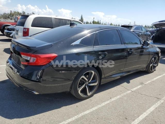 Photo 4 of 2019 HONDA ACCORD SPORT (VIN 1HGCV1F55JA135608)