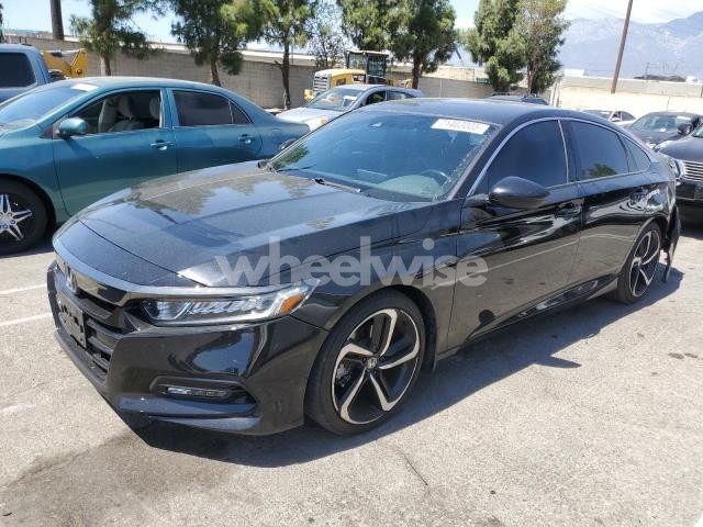 Photo 7 of 2019 HONDA ACCORD SPORT (VIN 1HGCV1F55JA135608)