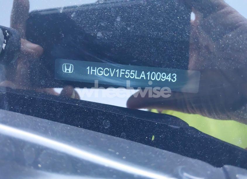 Photo 9 of 2020 Honda Accord EX-L (VIN 1HGCV1F55LA100943)