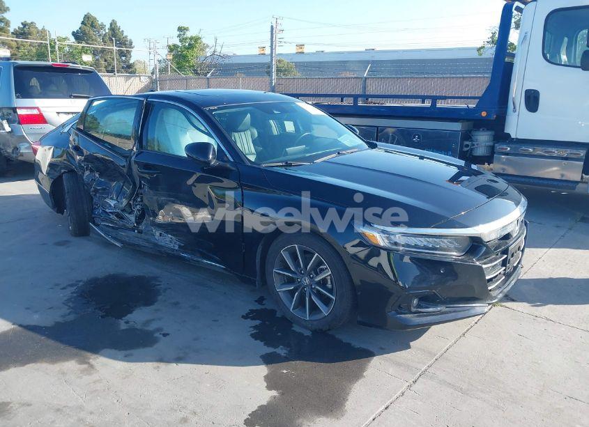 2022 Honda Accord EX-L (VIN 1HGCV1F55NA018049) main photo