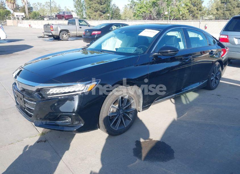 Photo 2 of 2022 Honda Accord EX-L (VIN 1HGCV1F55NA018049)