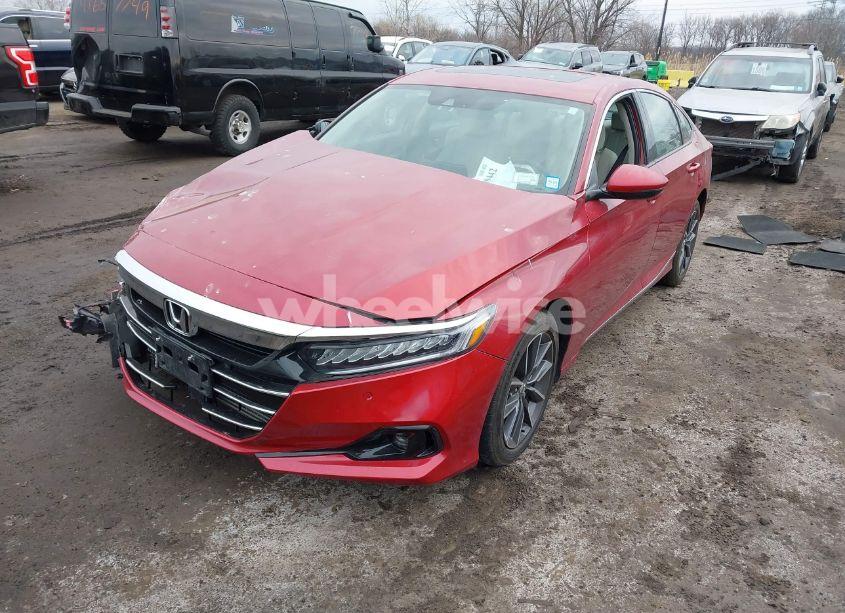 Photo 2 of 2022 Honda Accord EX-L (VIN 1HGCV1F55NA041329)