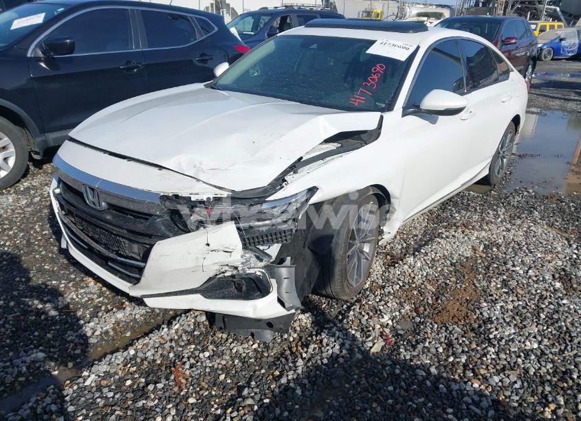 Photo 2 of 2022 Honda Accord EX-L (VIN 1HGCV1F55NA076436)