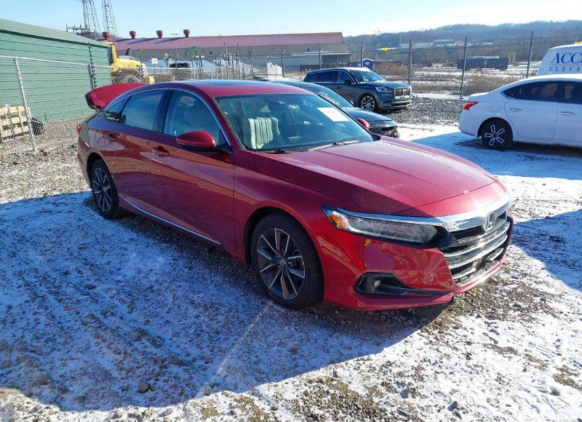 2022 Honda Accord EX-L (VIN 1HGCV1F56NA041615) main photo