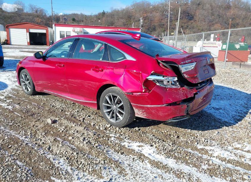 Photo 3 of 2022 Honda Accord EX-L (VIN 1HGCV1F56NA041615)