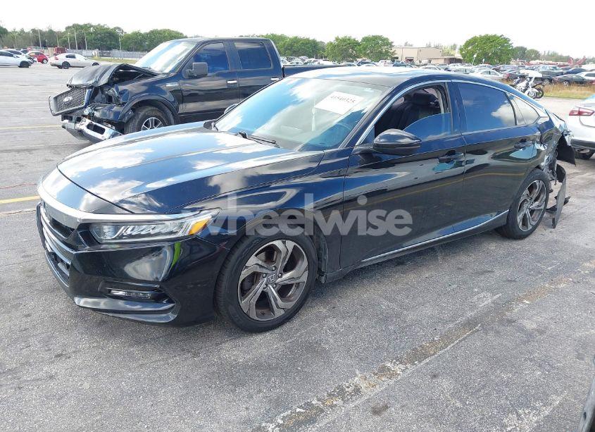 Photo 2 of 2018 Honda Accord EX-L (VIN 1HGCV1F57JA064685)