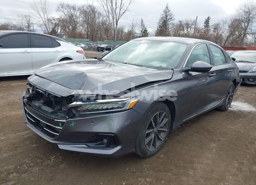 Photo 2 of 2021 Honda Accord EX-L (VIN 1HGCV1F57MA005172)