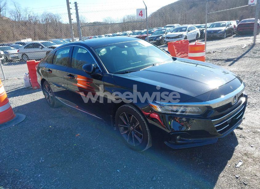 2021 Honda Accord EX-L (VIN 1HGCV1F58MA060665) main photo
