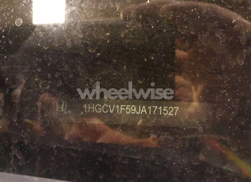 Photo 18 of 2018 Honda Accord EX-L (VIN 1HGCV1F59JA171527)