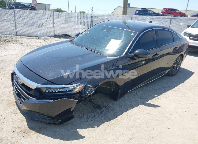 Photo 2 of 2021 Honda Accord EX-L (VIN 1HGCV1F59MA040280)
