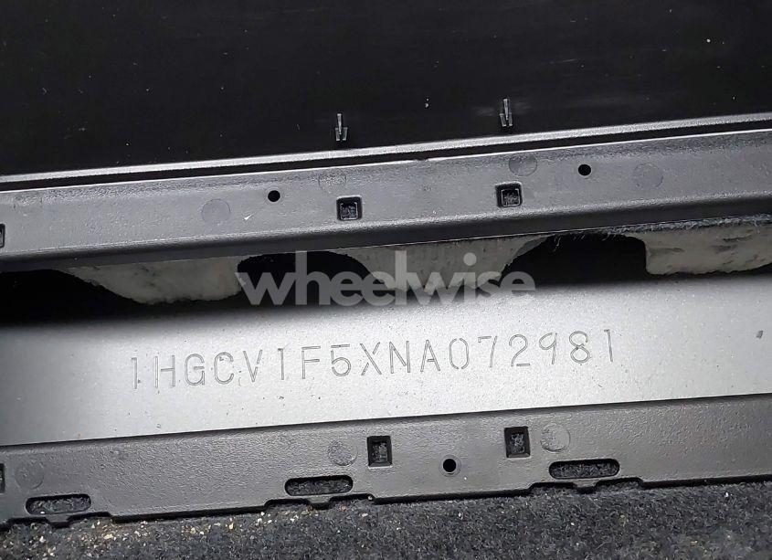 Photo 18 of 2022 Honda Accord EX-L (VIN 1HGCV1F5XNA072981)