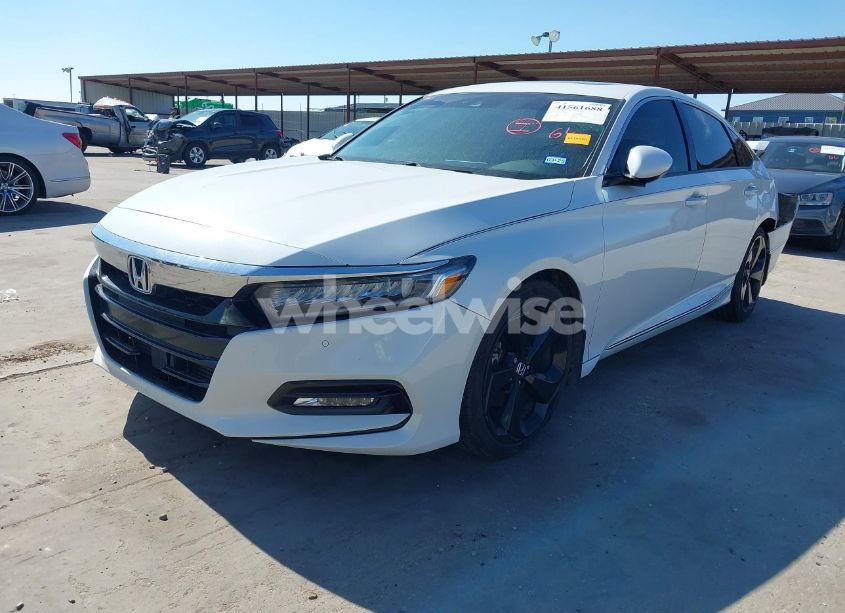Photo 2 of 2018 Honda Accord TOURING (VIN 1HGCV1F96JA144076)