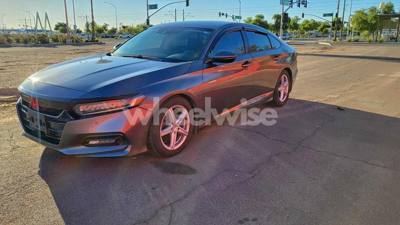 Photo 2 of 2018 HONDA ACCORD TOURING (VIN 1HGCV1F9XJA076588)