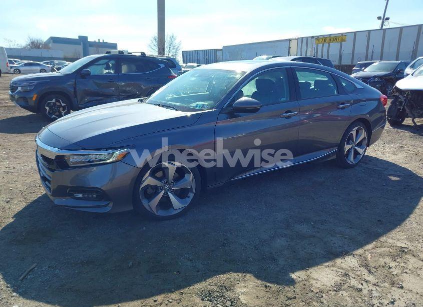 Photo 2 of 2018 Honda Accord TOURING (VIN 1HGCV1F9XJA078650)