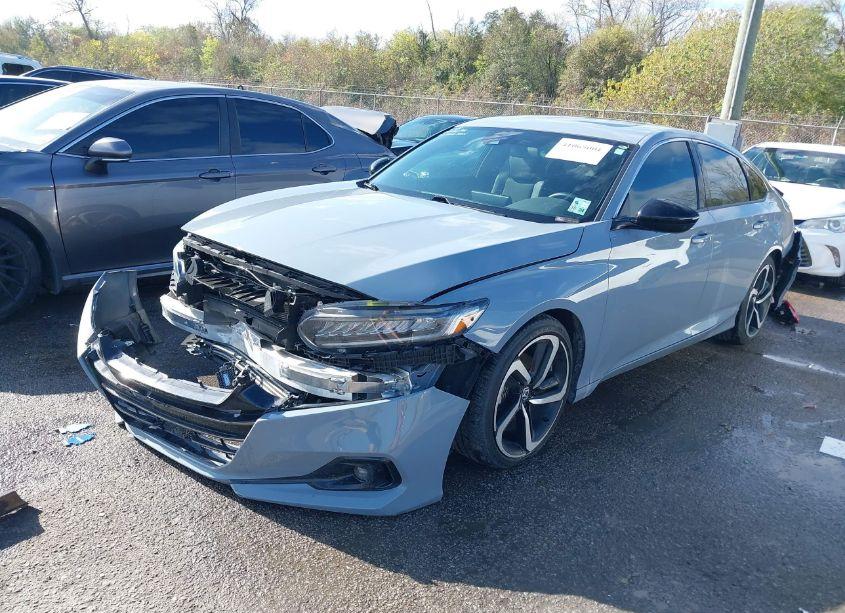 Photo 2 of 2021 Honda Accord SPORT 2.0T (VIN 1HGCV2F31MA023011)