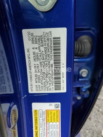 Photo 5 of 2020 HONDA ACCORD SPORT (VIN 1HGCV2F32LA007849)