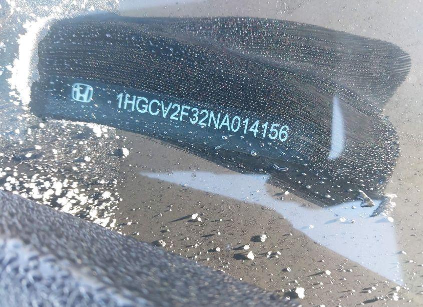 Photo 16 of 2022 Honda Accord SPORT 2.0T (VIN 1HGCV2F32NA014156)