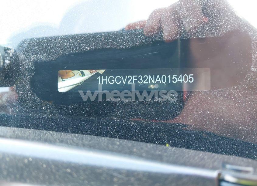 Photo 17 of 2022 Honda Accord SPORT 2.0T (VIN 1HGCV2F32NA015405)