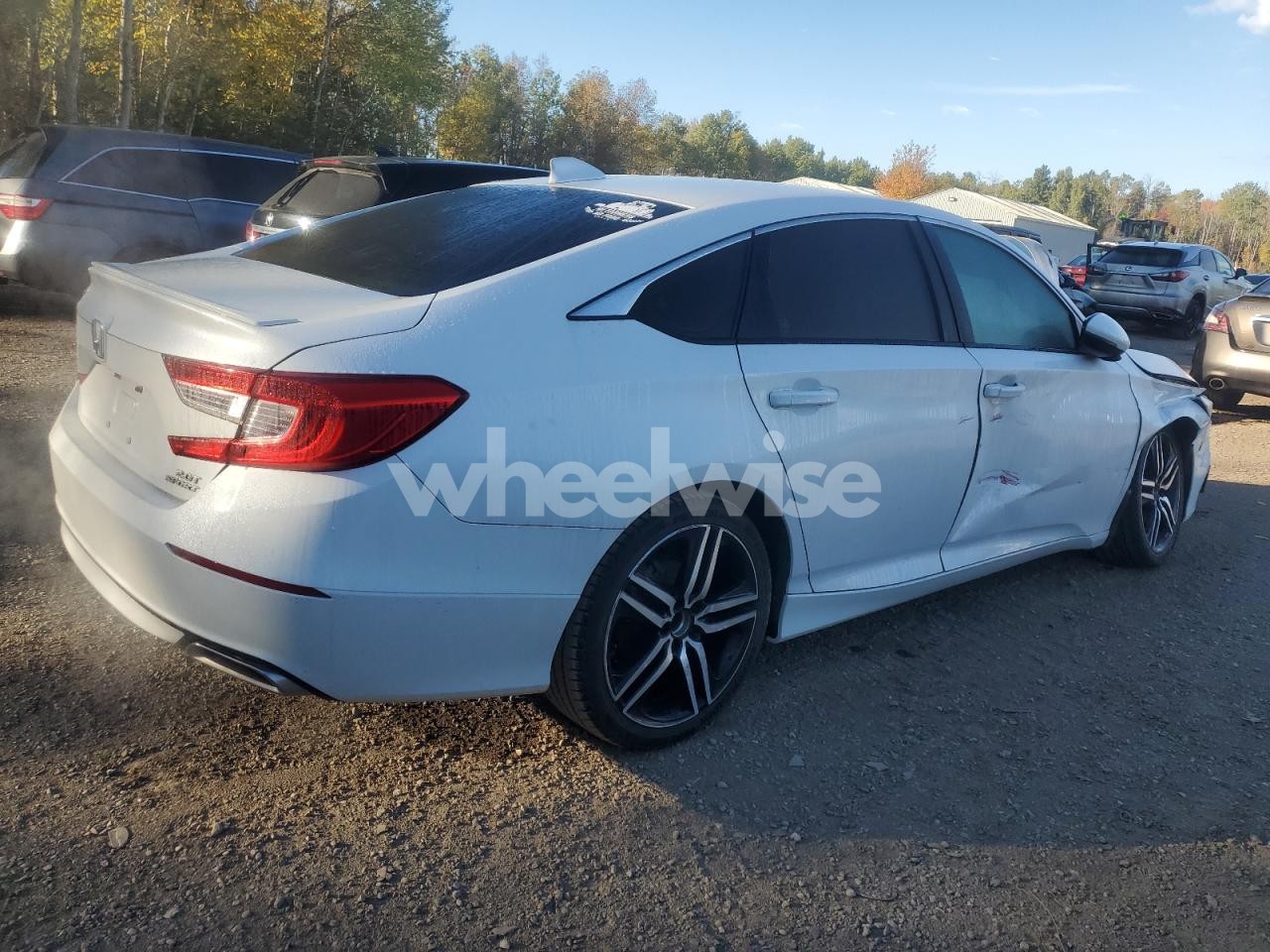 Photo 3 of 2019 HONDA ACCORD SPORT (VIN 1HGCV2F34KA802626)