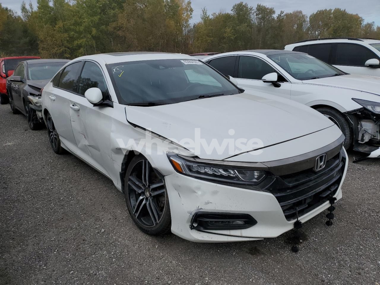 Photo 4 of 2019 HONDA ACCORD SPORT (VIN 1HGCV2F34KA802626)