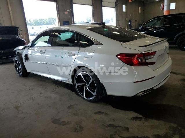 Photo 3 of 2021 HONDA ACCORD SPORT (VIN 1HGCV2F34MA018255)