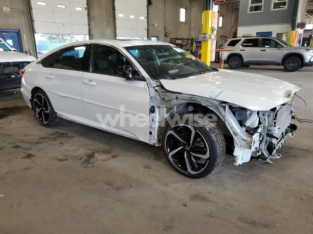 Photo 6 of 2021 HONDA ACCORD SPORT (VIN 1HGCV2F34MA018255)