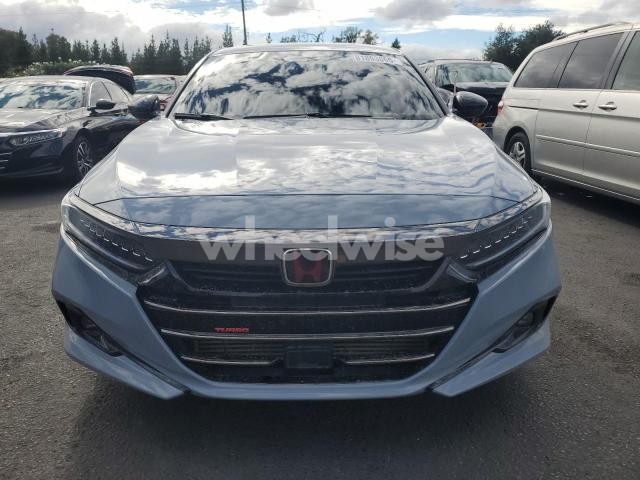 Photo 9 of 2021 HONDA ACCORD SPORT (VIN 1HGCV2F34MA026534)