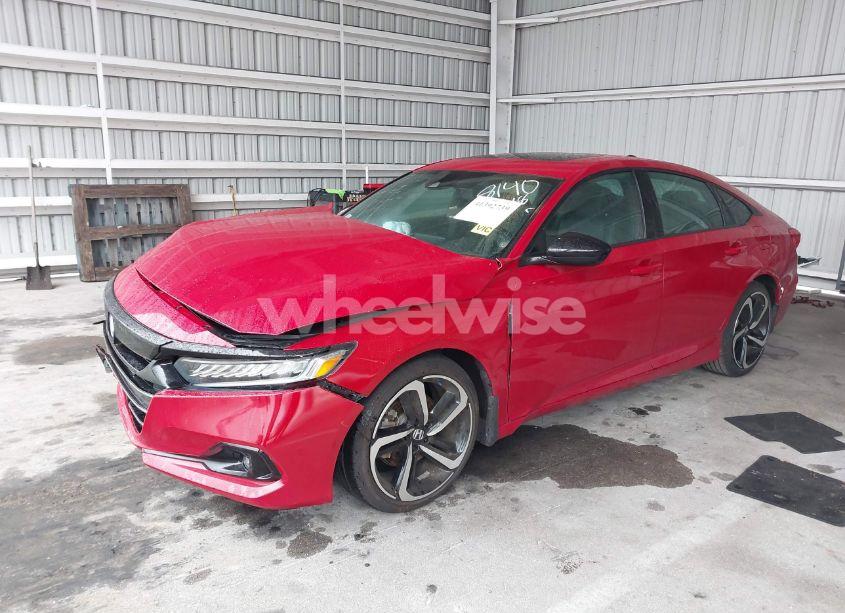 Photo 2 of 2021 Honda Accord SPORT 2.0T (VIN 1HGCV2F34MA028140)