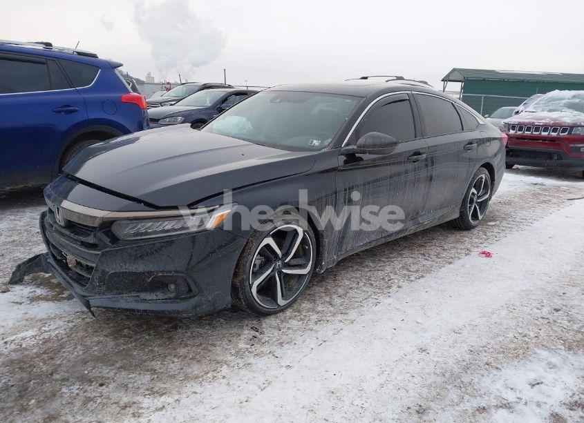 Photo 2 of 2022 Honda Accord SPORT 2.0T (VIN 1HGCV2F34NA010447)