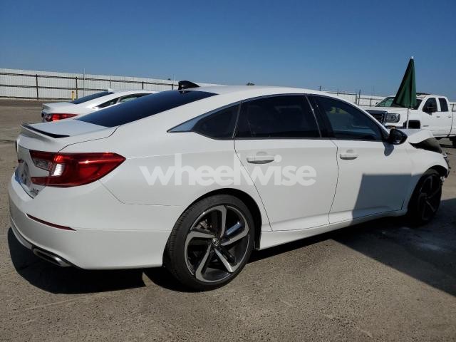 Photo 12 of 2021 HONDA ACCORD SPORT (VIN 1HGCV2F35MA016935)