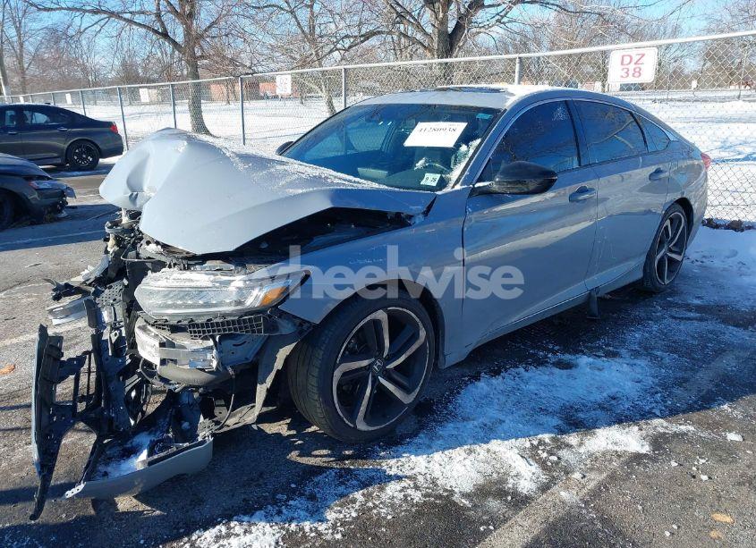 Photo 2 of 2021 Honda Accord SPORT 2.0T (VIN 1HGCV2F36MA021593)