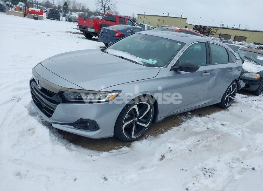 Photo 2 of 2021 Honda Accord SPORT 2.0T (VIN 1HGCV2F36MA034117)