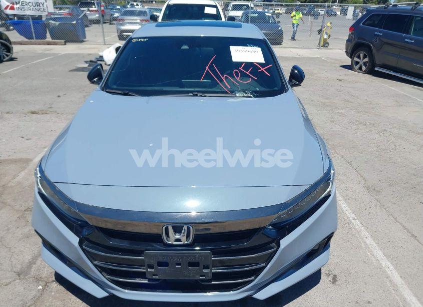 Photo 12 of 2022 Honda Accord SPORT 2.0T (VIN 1HGCV2F36NA018971)