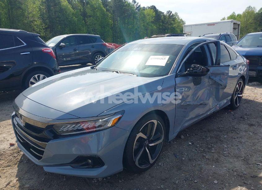 Photo 2 of 2022 Honda Accord SPORT 2.0T (VIN 1HGCV2F36NA019036)