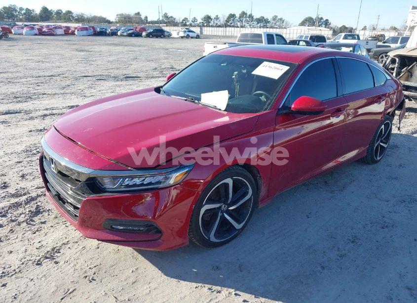 Photo 2 of 2018 Honda Accord SPORT 2.0T (VIN 1HGCV2F37JA052489)