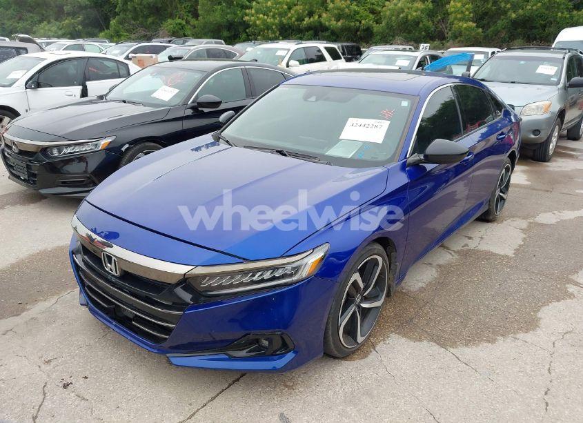 Photo 2 of 2021 Honda Accord SPORT 2.0T (VIN 1HGCV2F37MA012790)