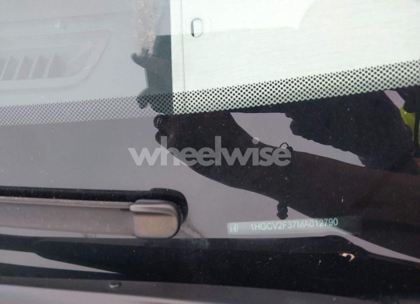 Photo 9 of 2021 Honda Accord SPORT 2.0T (VIN 1HGCV2F37MA012790)