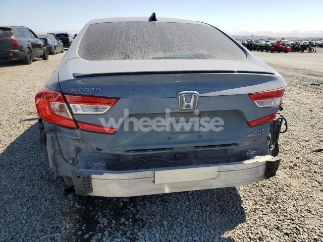 Photo 12 of 2021 HONDA ACCORD SPORT (VIN 1HGCV2F37MA014460)