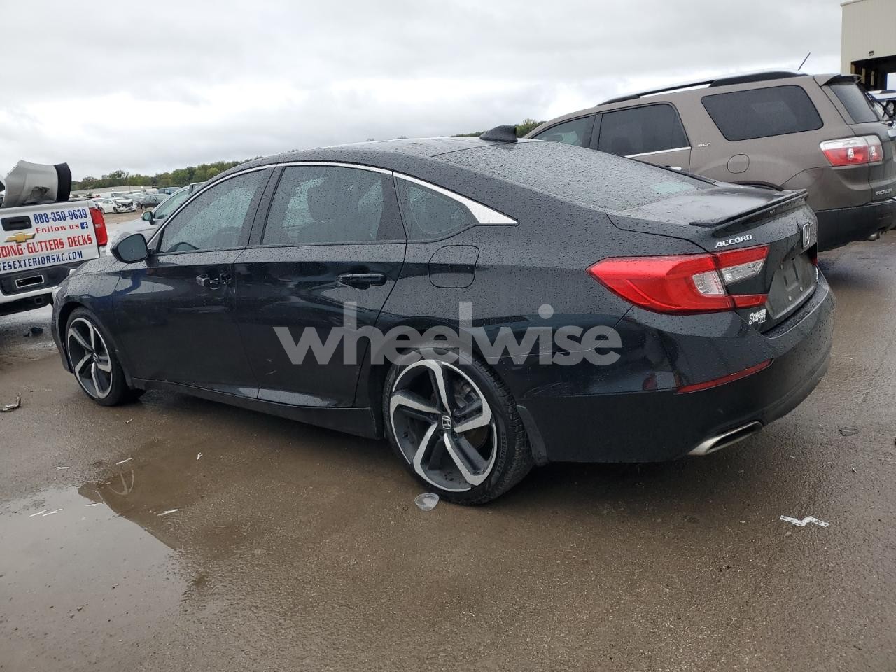 Photo 2 of 2019 HONDA ACCORD SPORT (VIN 1HGCV2F38KA033337)