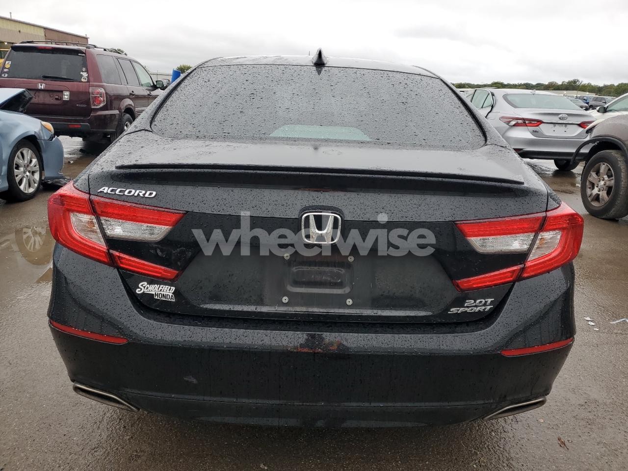 Photo 6 of 2019 HONDA ACCORD SPORT (VIN 1HGCV2F38KA033337)