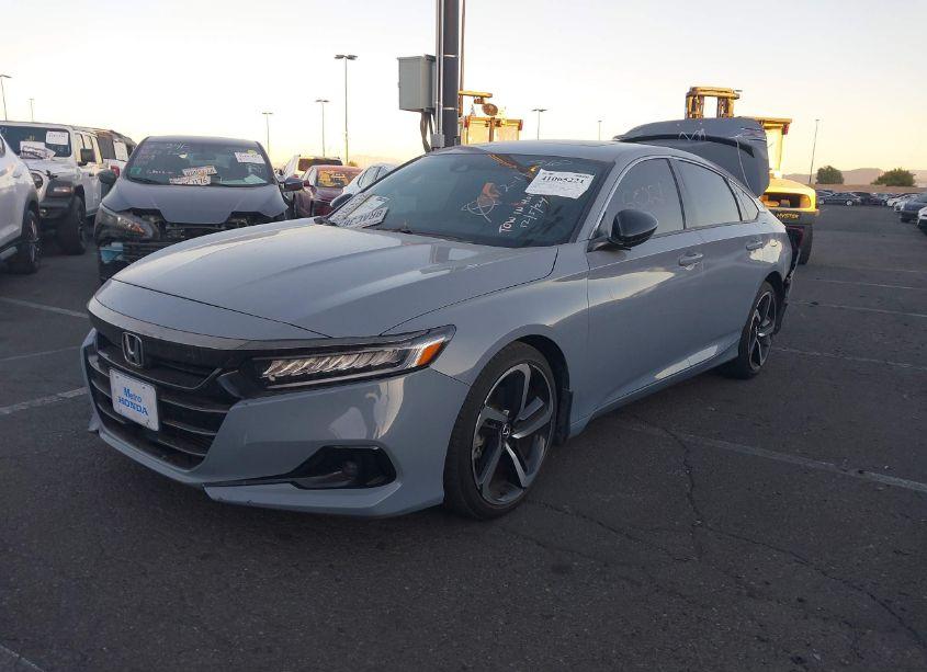 Photo 2 of 2021 Honda Accord SPORT 2.0T (VIN 1HGCV2F38MA029808)