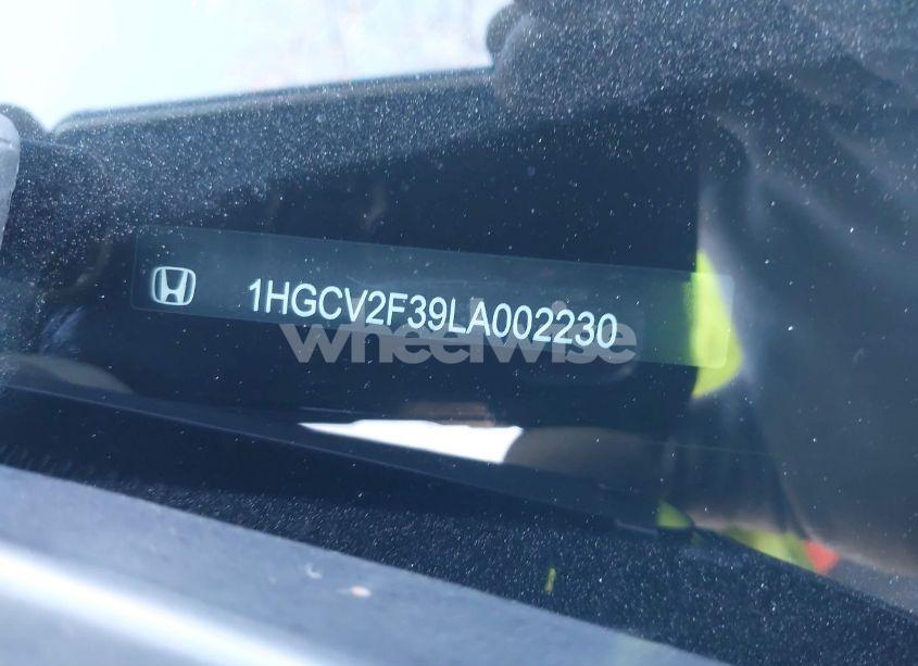 Photo 17 of 2020 Honda Accord SPORT 2.0T (VIN 1HGCV2F39LA002230)