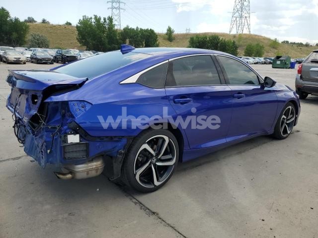 Photo 2 of 2020 HONDA ACCORD SPORT (VIN 1HGCV2F39LA022476)