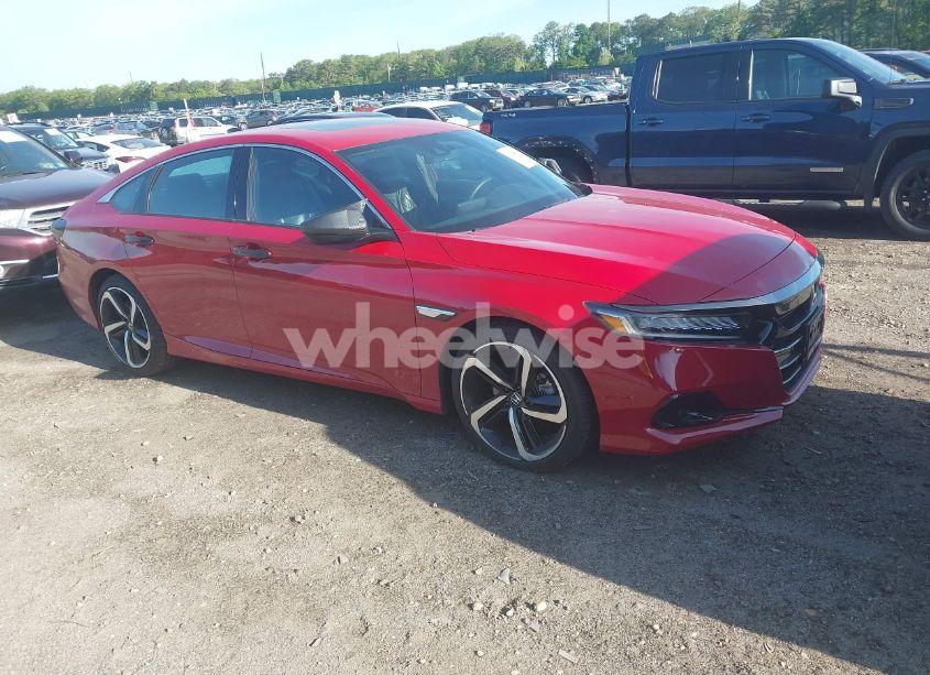 2022 Honda Accord SPORT 2.0T (VIN 1HGCV2F39NA008581) main photo