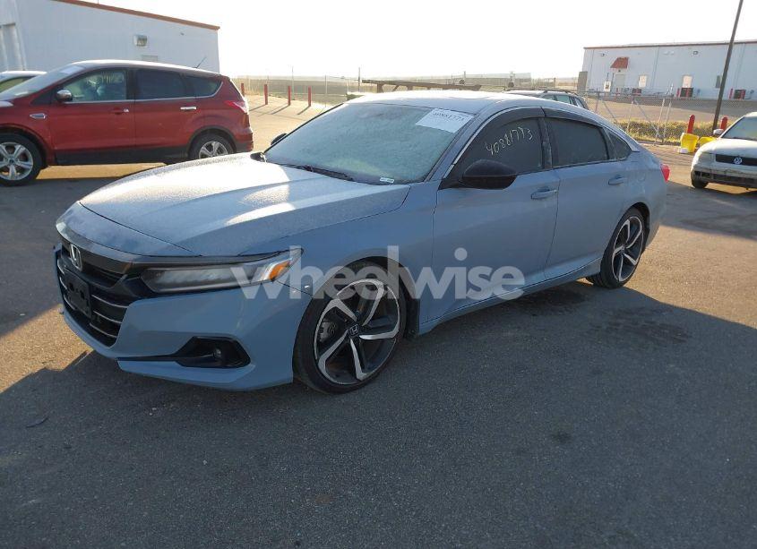 Photo 2 of 2022 Honda Accord SPORT 2.0T (VIN 1HGCV2F39NA014963)
